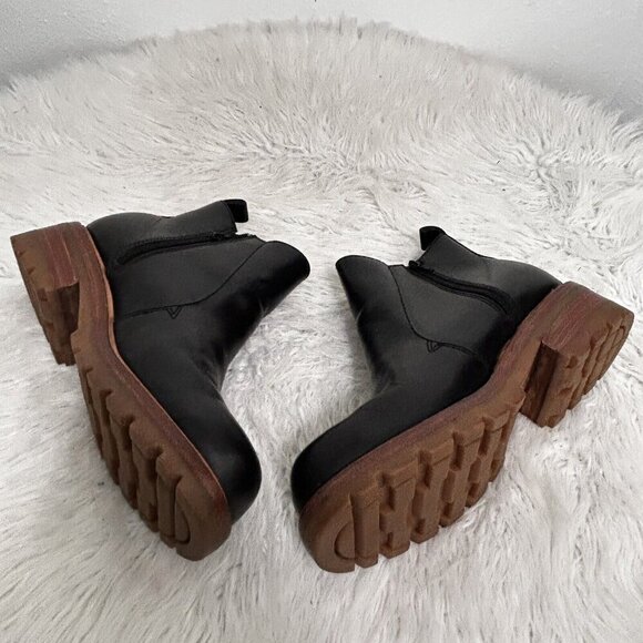 SAO by Stacy Adams Men's Sz 10 Chukka Chelsea Black Leather Ankle Boots Side Zip - Picture 7 of 9